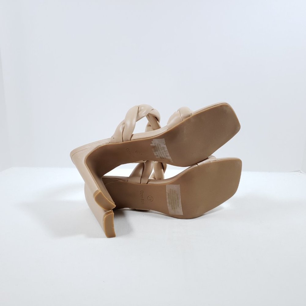 Open Edit Remmy Twist Sandal - Beige - Picture 3 of 4